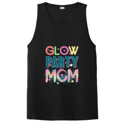 Funny Cute Glow Party Mom PosiCharge Competitor Tank