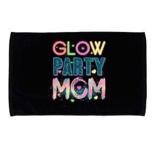 Funny Cute Glow Party Mom Microfiber Hand Towel