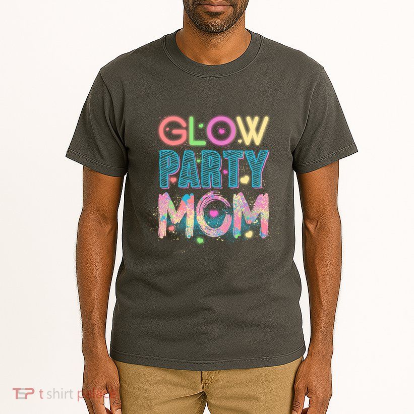 Funny Cute Glow Party Mom Tall T-Shirt