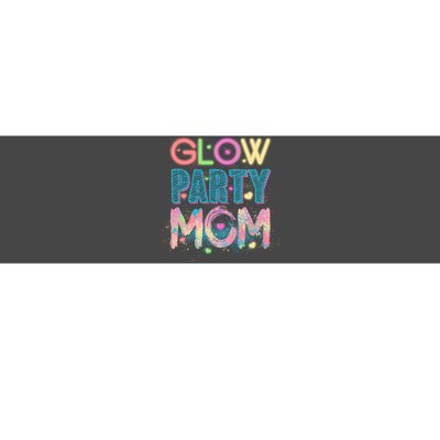 Funny Cute Glow Party Mom Bumper Sticker