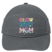 Funny Cute Glow Party Mom 7-Panel Snapback Hat