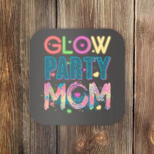 Funny Cute Glow Party Mom Coaster