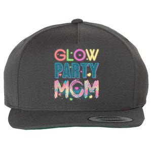 Funny Cute Glow Party Mom Wool Snapback Cap