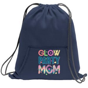 Funny Cute Glow Party Mom Sweatshirt Cinch Pack Bag