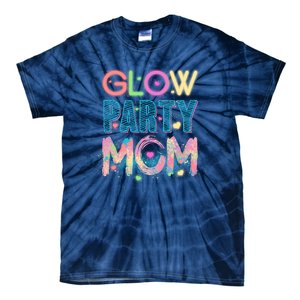 Funny Cute Glow Party Mom Tie-Dye T-Shirt