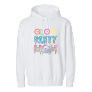 Funny Cute Glow Party Mom Garment-Dyed Fleece Hoodie