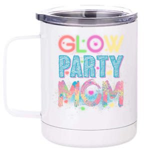 Funny Cute Glow Party Mom 12 oz Stainless Steel Tumbler Cup