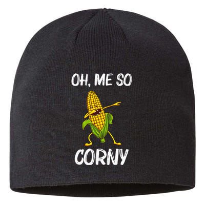 Funny Corn Gift For  Corn On The Cob Costume Farmer Sustainable Beanie