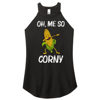 Funny Corn Gift For  Corn On The Cob Costume Farmer Women’s Perfect Tri Rocker Tank