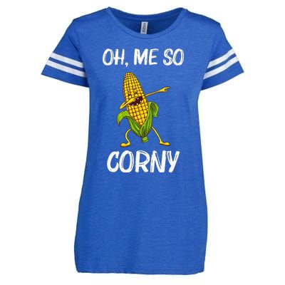 Funny Corn Gift For  Corn On The Cob Costume Farmer Enza Ladies Jersey Football T-Shirt