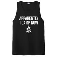 Funny Camping Gifts For  Or Teens Apparently I Camp Now PosiCharge Competitor Tank