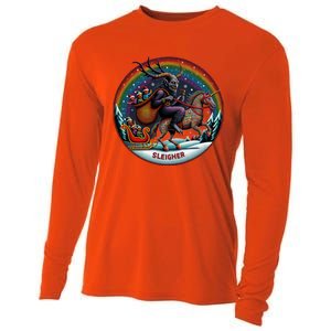 Funny Christmas Gift Cooling Performance Long Sleeve Crew