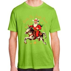 Funny Christmas Giddy Up Jingle Horse Gift Adult ChromaSoft Performance T-Shirt