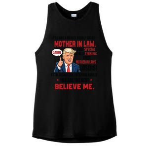 Funny Christmas Gift For Mother In Laws Trump Gift For Motherinlaw From Daugh Ladies PosiCharge Tri-Blend Wicking Tank