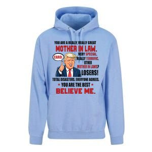 Funny Christmas Gift For Mother In Laws Trump Gift For Motherinlaw From Daugh Unisex Surf Hoodie