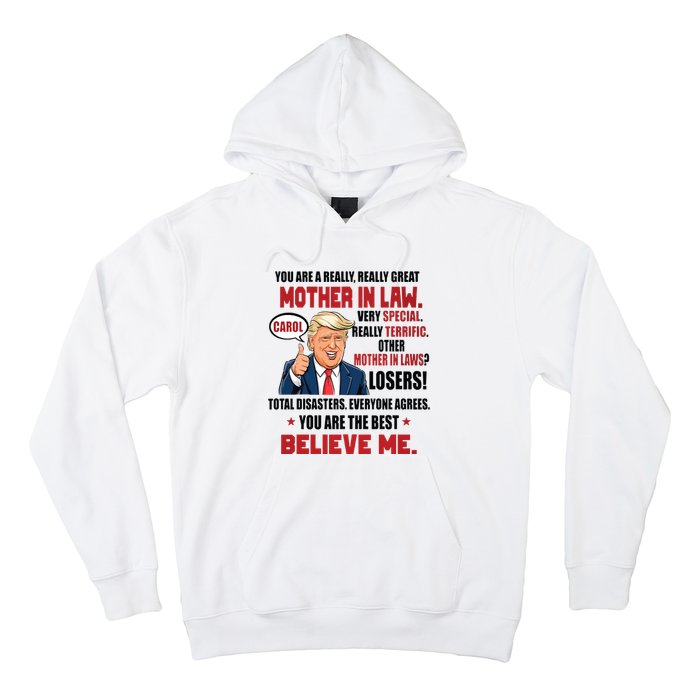 Funny Christmas Gift For Mother In Laws Trump Gift For Motherinlaw From Daugh Hoodie