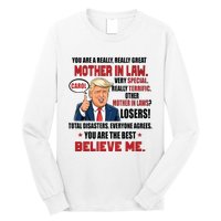 Funny Christmas Gift For Mother In Laws Trump Gift For Motherinlaw From Daugh Long Sleeve Shirt