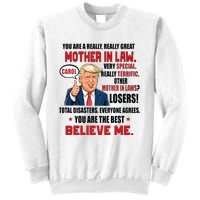 Funny Christmas Gift For Mother In Laws Trump Gift For Motherinlaw From Daugh Sweatshirt