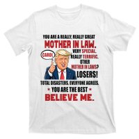 Funny Christmas Gift For Mother In Laws Trump Gift For Motherinlaw From Daugh T-Shirt