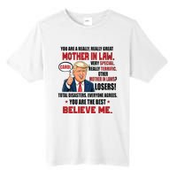 Funny Christmas Gift For Mother In Laws Trump Gift For Motherinlaw From Daugh Tall Fusion ChromaSoft Performance T-Shirt