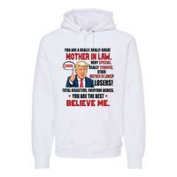 Funny Christmas Gift For Mother In Laws Trump Gift For Motherinlaw From Daugh Premium Hoodie