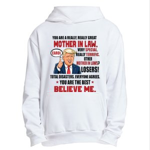 Funny Christmas Gift For Mother In Laws Trump Gift For Motherinlaw From Daugh Urban Pullover Hoodie