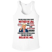 Funny Christmas Gift For Mother In Laws Trump Gift For Motherinlaw From Daugh Ladies PosiCharge Competitor Racerback Tank