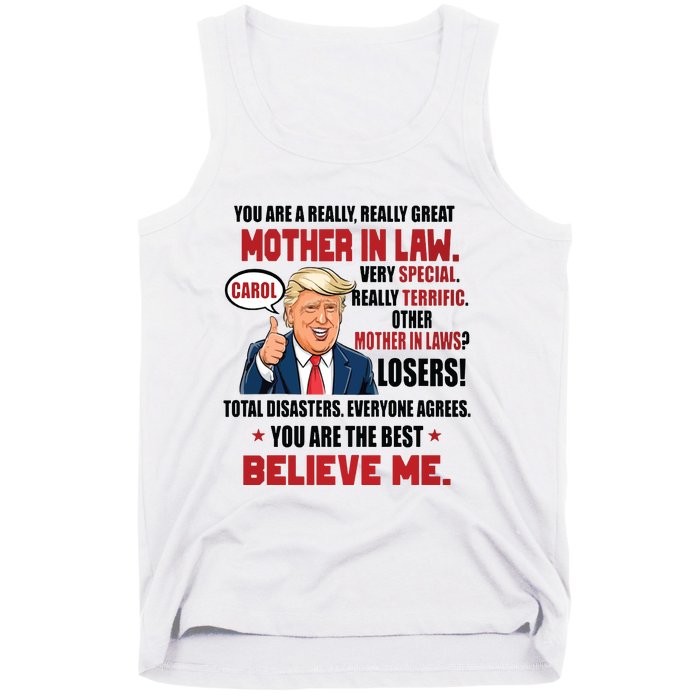 Funny Christmas Gift For Mother In Laws Trump Gift For Motherinlaw From Daugh Tank Top