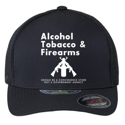 Funny Conservative Gun Rights Second Amendment Flexfit Unipanel Trucker Cap
