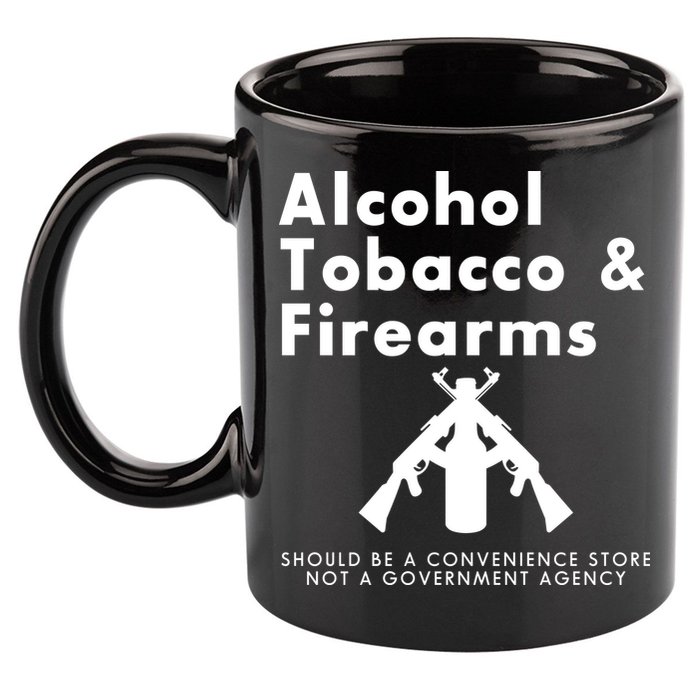 Funny Conservative Gun Rights Second Amendment 11oz C Handle Ceramic Mug
