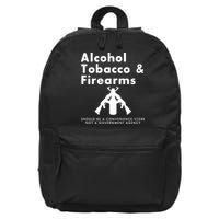 Funny Conservative Gun Rights Second Amendment 16 in Basic Backpack