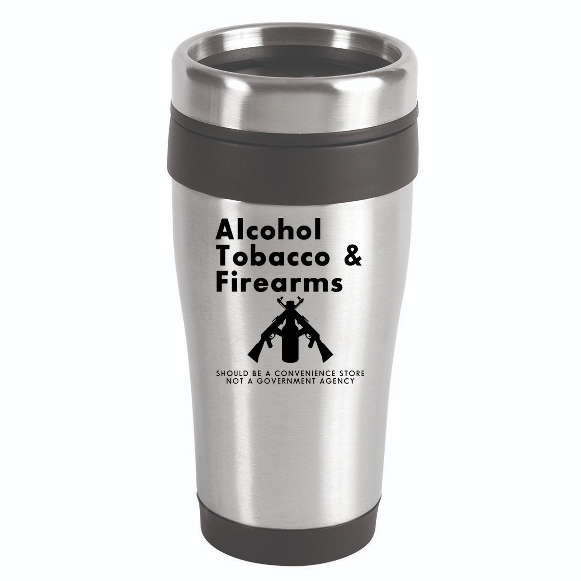 Funny Conservative Gun Rights Second Amendment 16oz Travel Tumbler