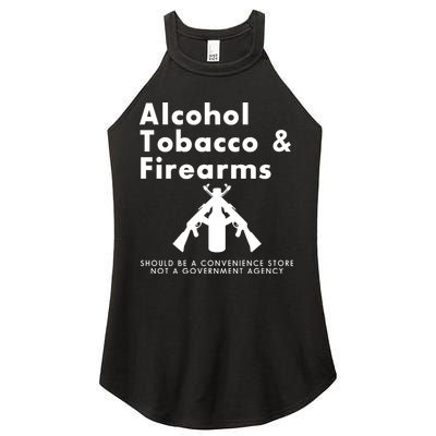 Funny Conservative Gun Rights Second Amendment Women's Perfect Tri Rocker Tank