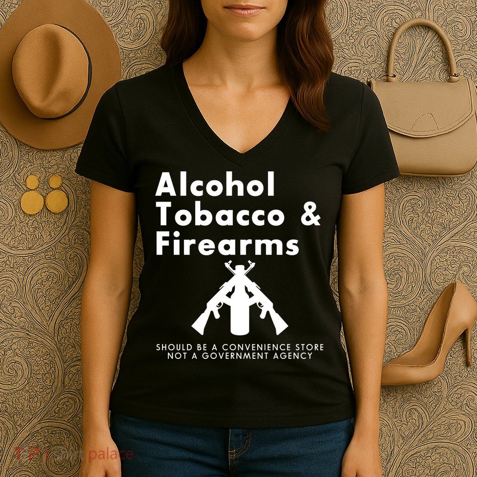 Funny Conservative Gun Rights Second Amendment Women's V-Neck T-Shirt