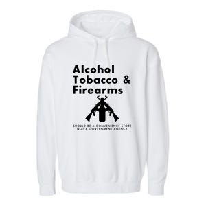 Funny Conservative Gun Rights Second Amendment Garment-Dyed Fleece Hoodie