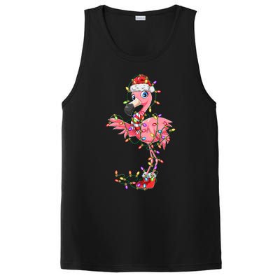 Flamingo Christmas Gift Pink Flamingo Gift PosiCharge Competitor Tank