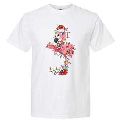 Flamingo Christmas Gift Pink Flamingo Gift Garment-Dyed Heavyweight T-Shirt