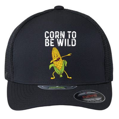 Funny Corn Gift For Men Women Corn On The Cob Costume Farmer Flexfit Unipanel Trucker Cap