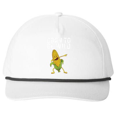 Funny Corn Gift For Men Women Corn On The Cob Costume Farmer Snapback Five-Panel Rope Hat