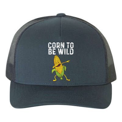 Funny Corn Gift For Men Women Corn On The Cob Costume Farmer Yupoong Adult 5-Panel Trucker Hat