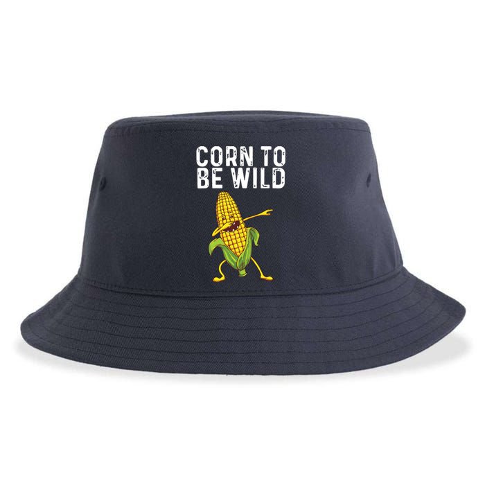 Funny Corn Gift For Men Women Corn On The Cob Costume Farmer Sustainable Bucket Hat