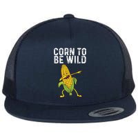 Funny Corn Gift For Men Women Corn On The Cob Costume Farmer Flat Bill Trucker Hat