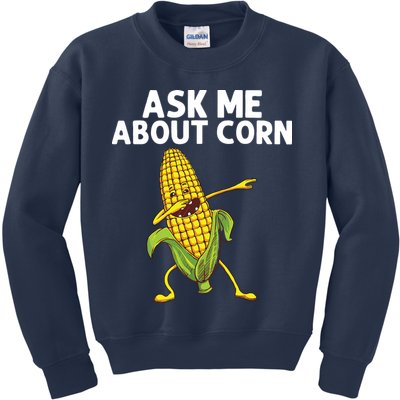 Funny Corn Gift For Men Women Corn On The Cob Costume Farmer Kids Sweatshirt