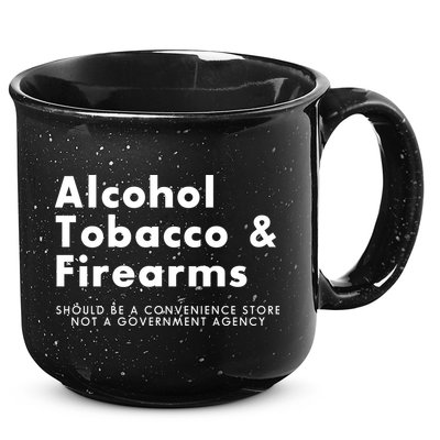 Funny Conservative Gun Rights Second Amendment 15oz Campfire Ceramic Mug