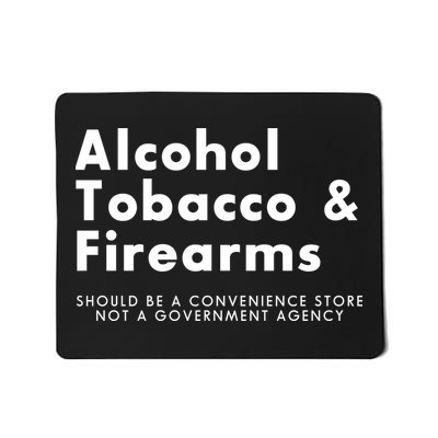 Funny Conservative Gun Rights Second Amendment Mousepad
