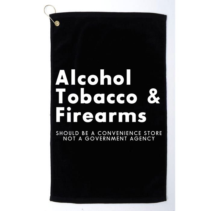Funny Conservative Gun Rights Second Amendment Golf Towel