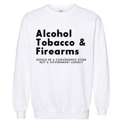 Funny Conservative Gun Rights Second Amendment Garment-Dyed Sweatshirt