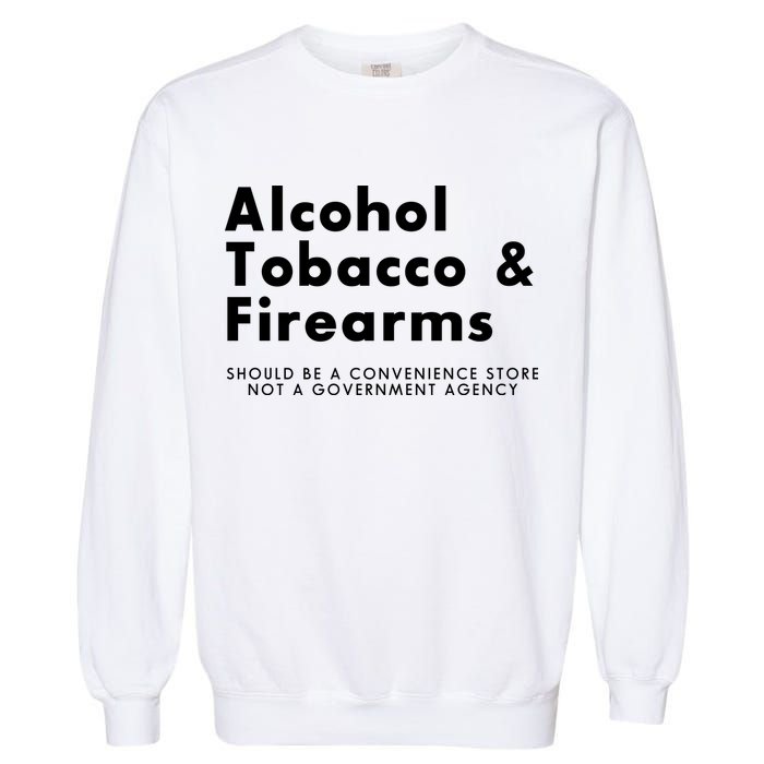 Funny Conservative Gun Rights Second Amendment Garment-Dyed Sweatshirt