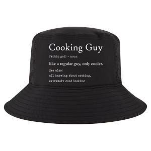 Funny Cooking Guy Definition Gift For Cook Lovers Cool Comfort Performance Bucket Hat