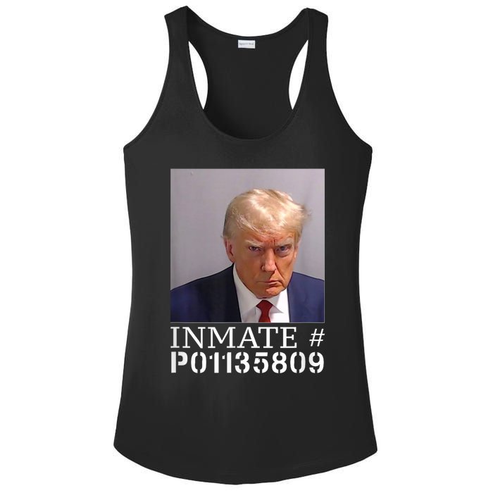 Fulton County Georgia Jail Prisoner Inmate P01135809 Mugshot Ladies PosiCharge Competitor Racerback Tank